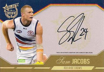 2016 Select AFL Certified - Certified Signatures #SCS2 Sam Jacobs Front